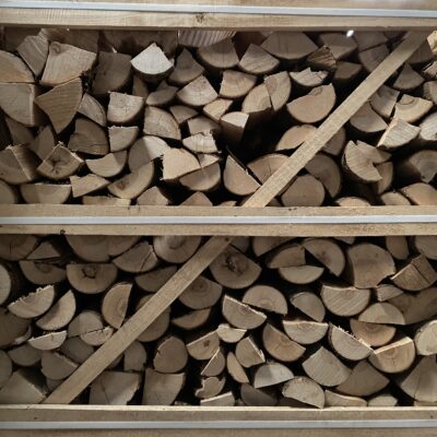 Kiln Dried Ash 10” Logs in Crate & Jumbo bag kindling & box of Samba Firelighters