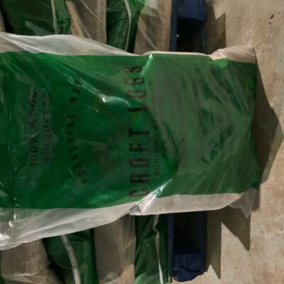 100% WOOD BRIQUETTES – YORKSHIRE MADE 20kg BAG