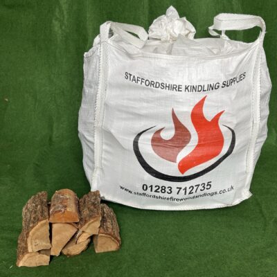firewood logs well seasoned only £40.00 builders bag 