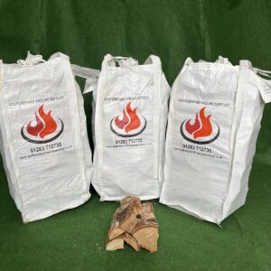 KILN DRIED hand stacked Silver Birch Barrow bag (approx 46-48kg ) ( Minimum order of 3 bags )  ( Please check the minimum order required for your post code )