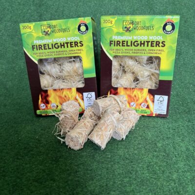 300g Wood Wool Firelighters (Buy 2 Boxes for £8) save £1.50