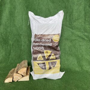 NEW – KILN DRIED (60 litre, approx 22-23kg) ASH BOOT BAG LOGS  ( Please check the minimum order required for your post code )