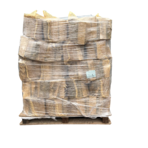 A Pallet x 40 (40L) Birch Kiln Dried Logs (Net size 50x70cm) Ready to Burn (Free local delivery only)