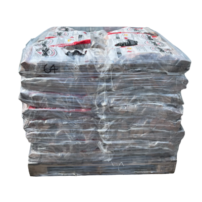 Pallet of 64 bags – PROPER WOOD Hardwood logs ( Available nationwide England & Wales only )