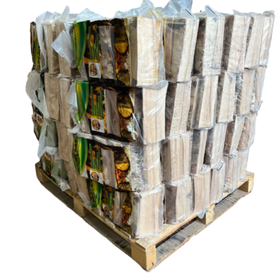 Pallet x 64 bags Kiln dried Birch logs SORRY OUT OF STOCK