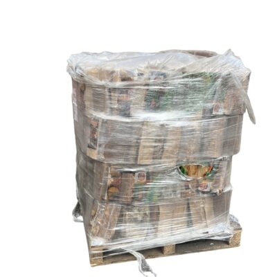 Pallet x 64 bags Kiln dried Birch logs (Local delivery only)
