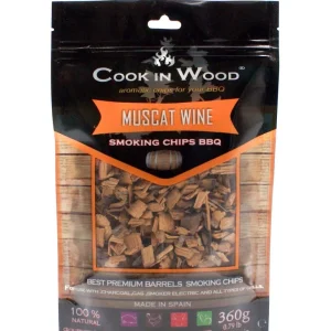“Cook in Wood” Muscat Wine BBQ Smoking Chips 360G
