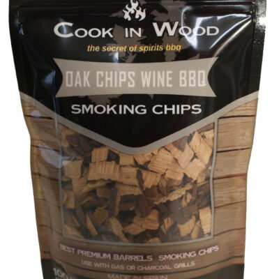 “Cook in Wood” Oak BBQ Smoking Chips 360G COMING SOON