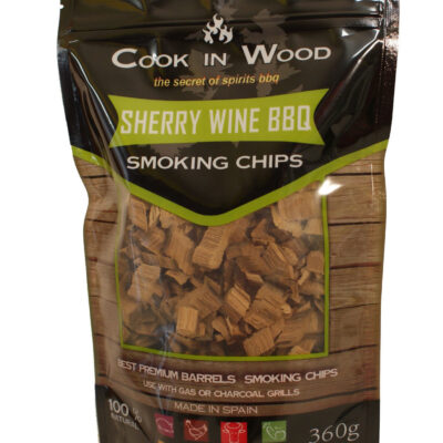 “Cook in Wood” Sherry BBQ Smoking Chips 360G COMING SOON