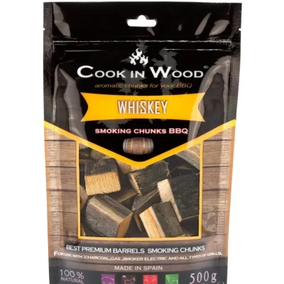 “Cook in Wood” Whiskey Smoking Chunks 500g