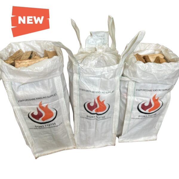 3x Kiln dried hand stacked mix and match barrow bag