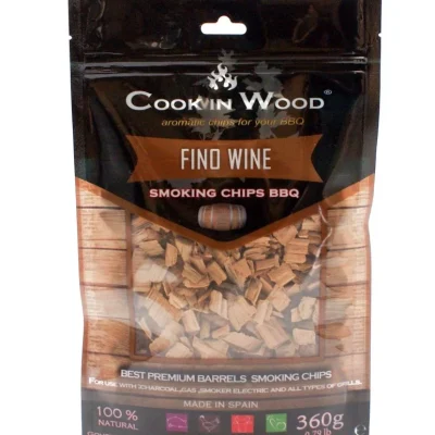 “Cook in Wood” Fino Wine BBQ Smoking Chips 360G COMING SOON