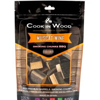 “Cook in Wood” Muscat Wine Smoking Chunks 500g COMING SOON