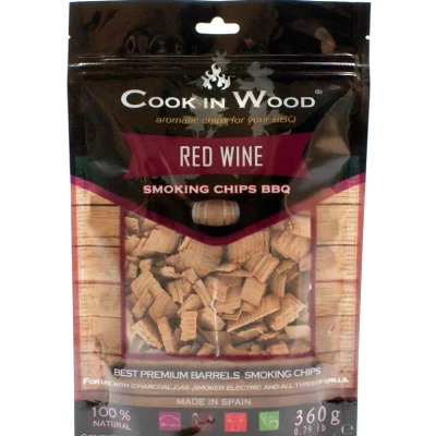 “Cook in Wood” Red Wine BBQ Smoking Chips 360G COMING SOON
