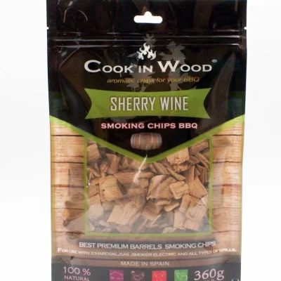 “Cook in Wood” Sherry BBQ Smoking Chips 360G