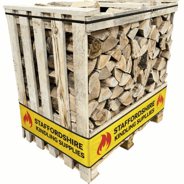 Kiln Dried Alder 10” Logs in Crate