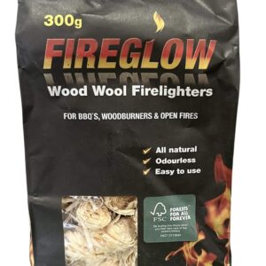 Pack of 300g Wood wool firelighters