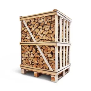 Large Crate Kiln Dried Ash Firewood Logs – Approx. 1.6m³