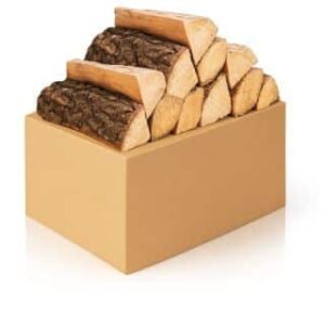 20kg Kiln Dried Ash logs in a box