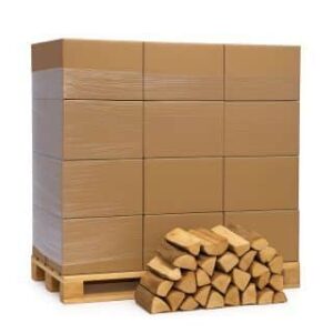 Kiln Dried Silver Birch Hardwood Logs 24 x 20kg Boxes