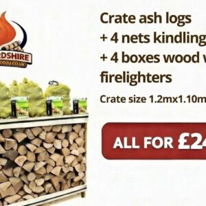 NEW – Medium Crate Kiln Dried Ash BUNDLE – NEW