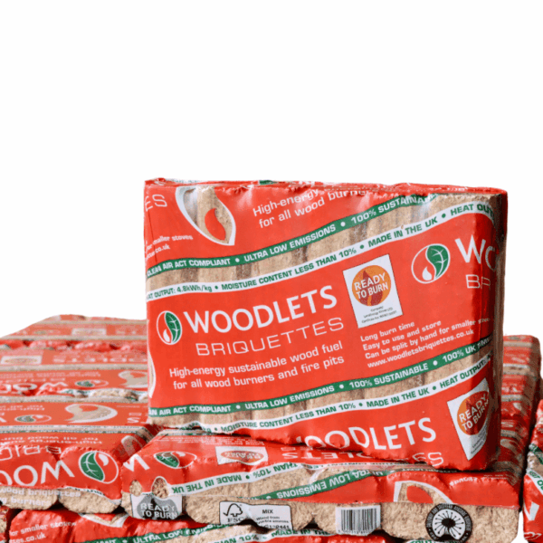 Woodlets Wood Briquettes 96 x10kgs Packs