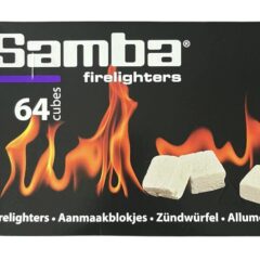 12 x (64 cube) Boxes Samba Firelighters GREAT VALUE