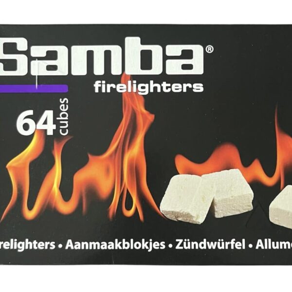6 x (64 cube) Boxes Samba Firelighters GREAT VALUE