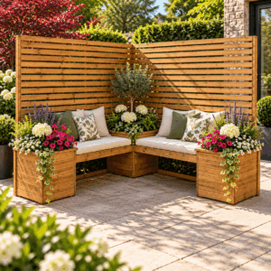 Corner Planter & Trellis