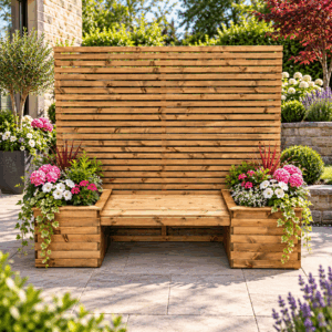 Planter Bench & Trellis
